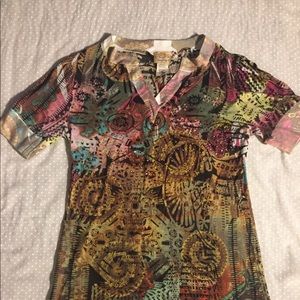 Buckle(daytrip) sequin top